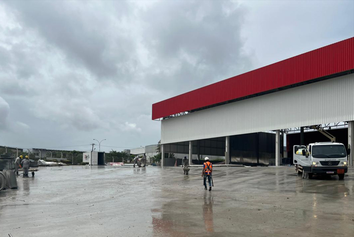 Obras em andamento